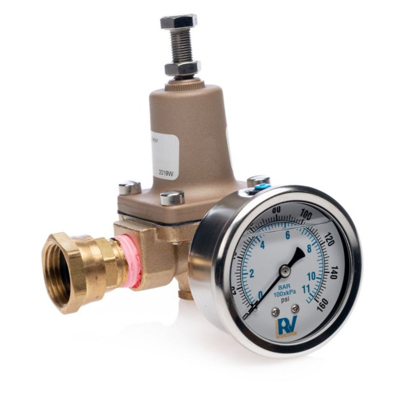 263A-LF Regulator, Stainless Steel Oil Filled Gauge, Stainless Steel Hardware