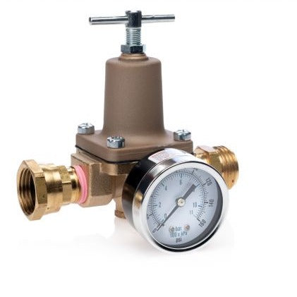Watts 263A-LF with Lead Free Brass Hose Fittings & Dry Gauge