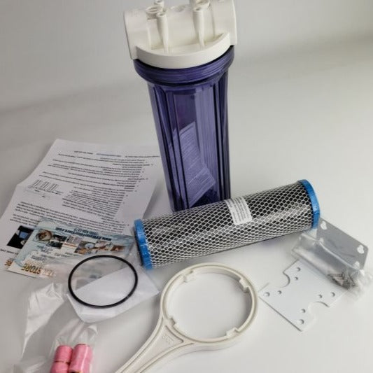 3M/KW1 Replacement System - Clear with Mounting Bracket, 1/2" MPT Fittings and F1PB