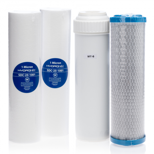 Essential System + Iron Filter Refill Kit (4 Filters Included)