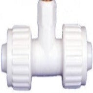 Icemaker Tee 1/2" P x 1/2" P 1/8" FPT