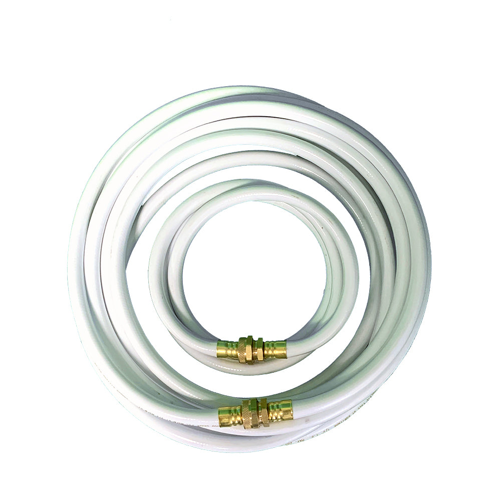 Custom Built RV Water Hoses - 1/2" Thick hose with 3/4" Garden Hose Fittings - Pick Your Length and color