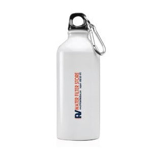 20 oz RVWFS Water Bottle with Carabiner Clip