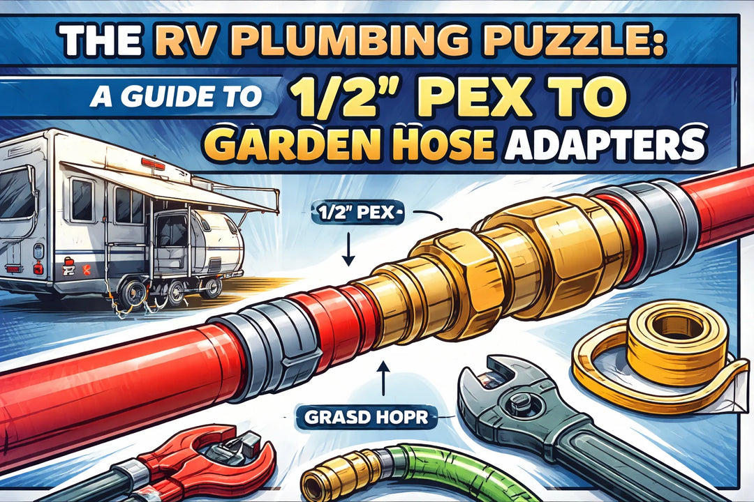 The RV Plumbing Puzzle: A Guide to 1/2 PEX to Garden Hose Adapters