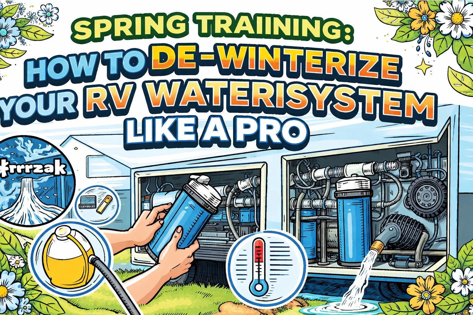 Spring Training: How to De-Winterize Your RV Water System Like a Pro