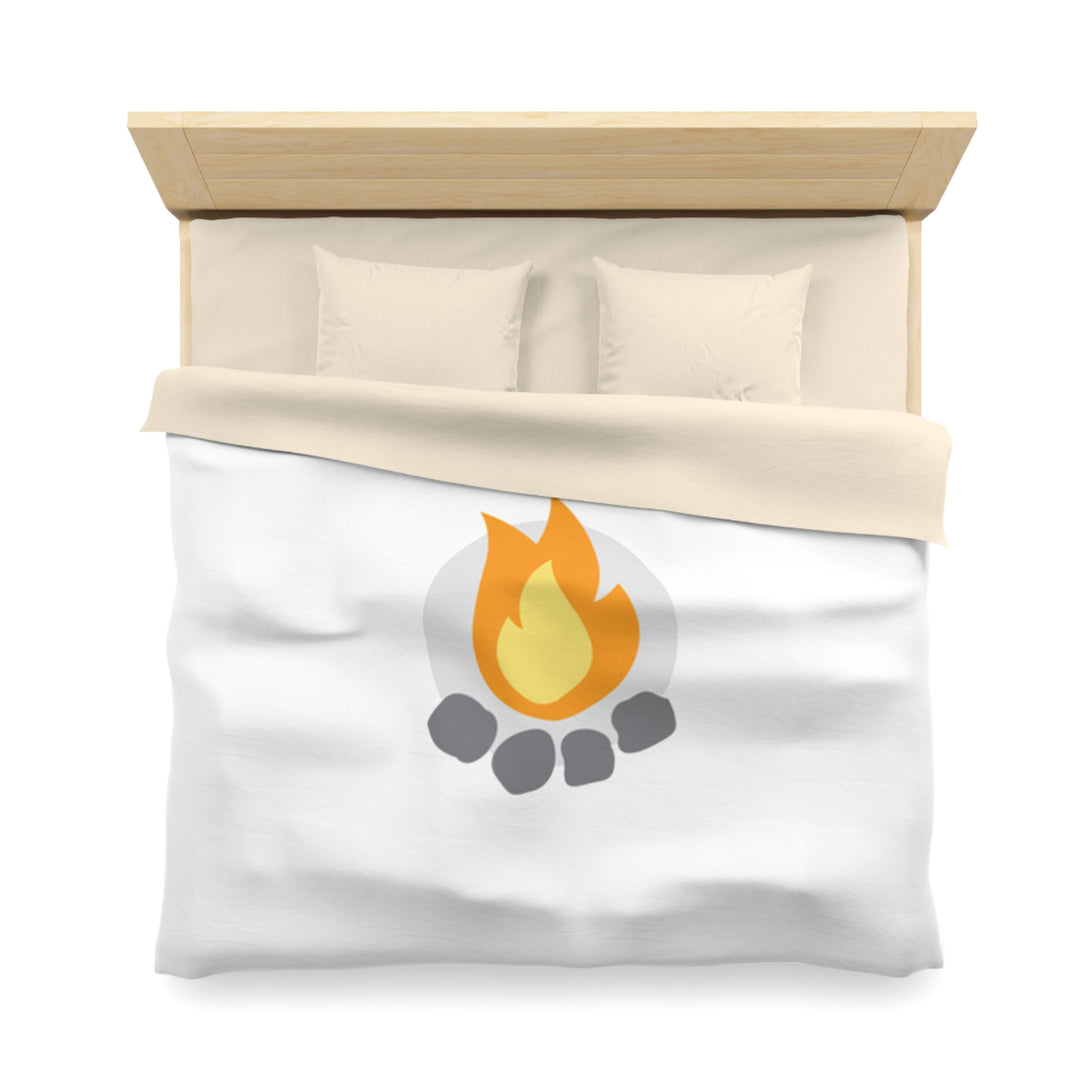Camp Addict Duvet Cover — Icon