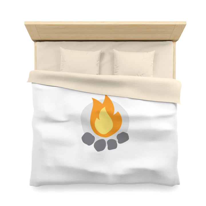Camp Addict Duvet Cover — Icon