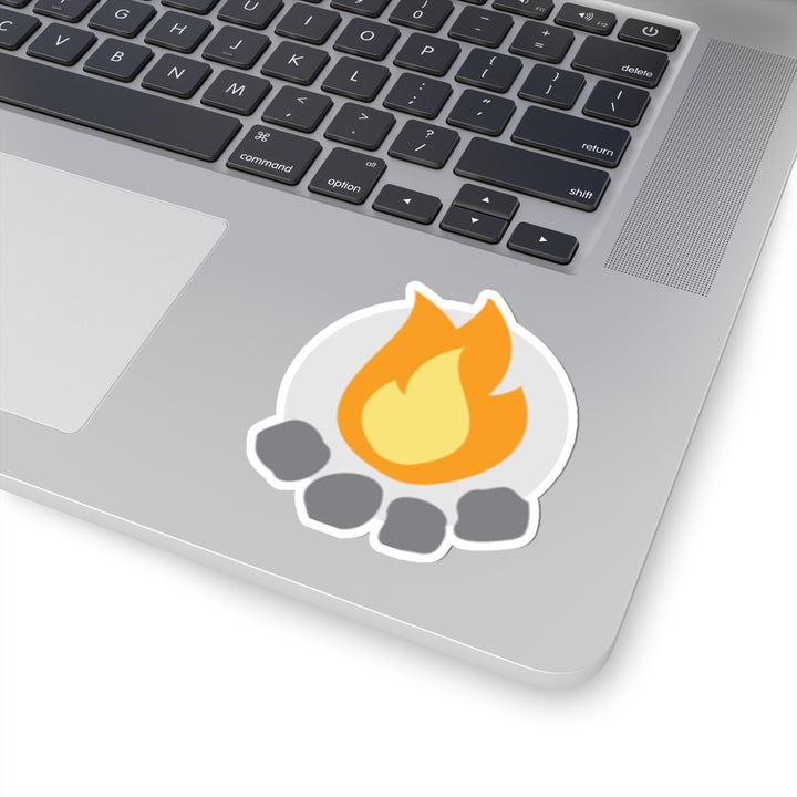 Camp Addict Sticker — Badge — Icon