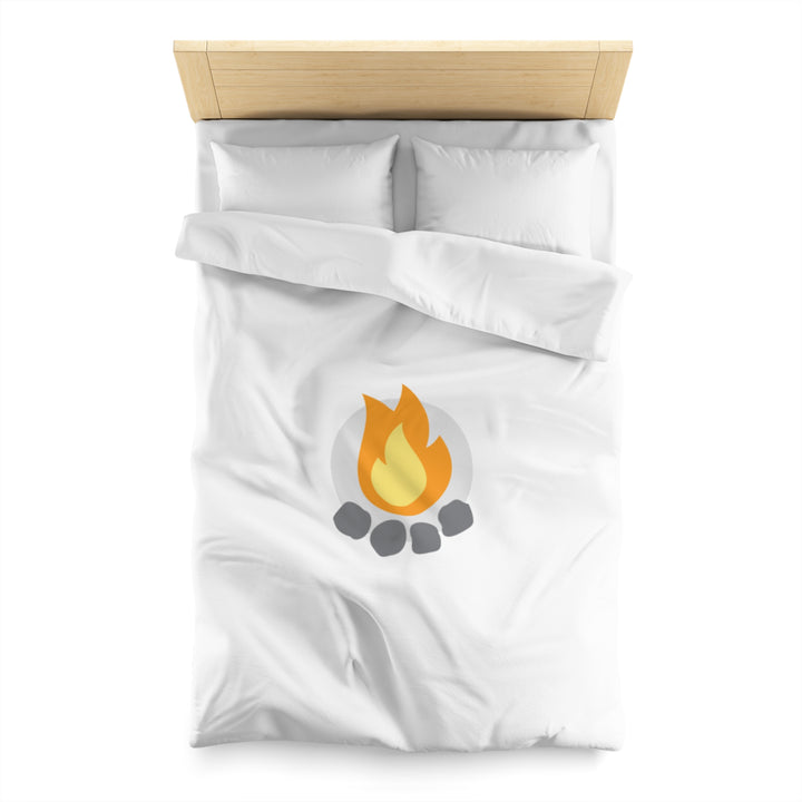 Camp Addict Duvet Cover — Icon