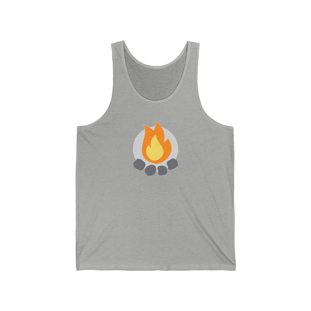 Camp Addict Badge Tank — Unisex — Icon
