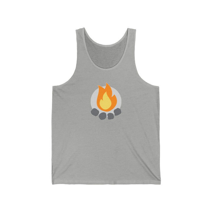 Camp Addict Badge Tank — Unisex — Icon
