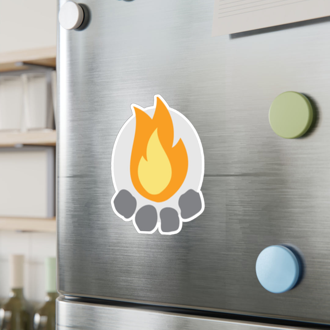 Camp Addict Window Decal — Icon