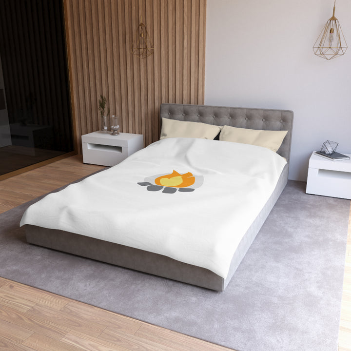 Camp Addict Duvet Cover — Icon