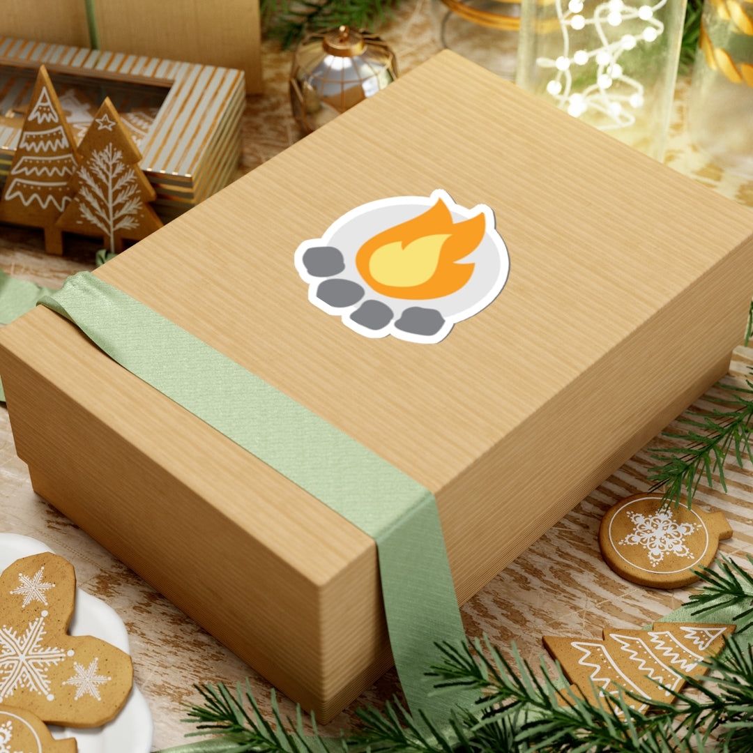 Camp Addict Sticker — Badge — Icon