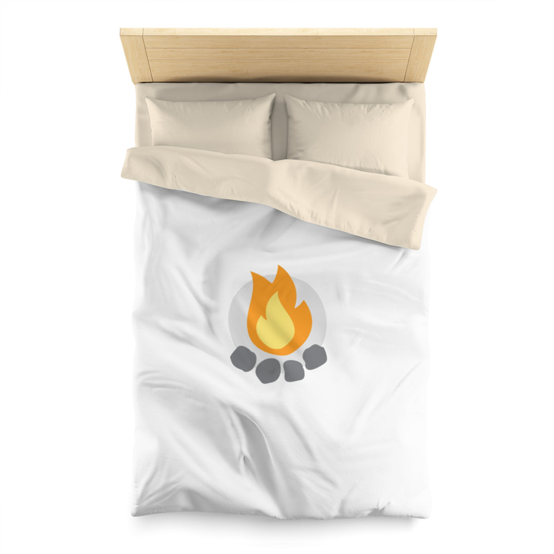 Camp Addict Duvet Cover — Icon