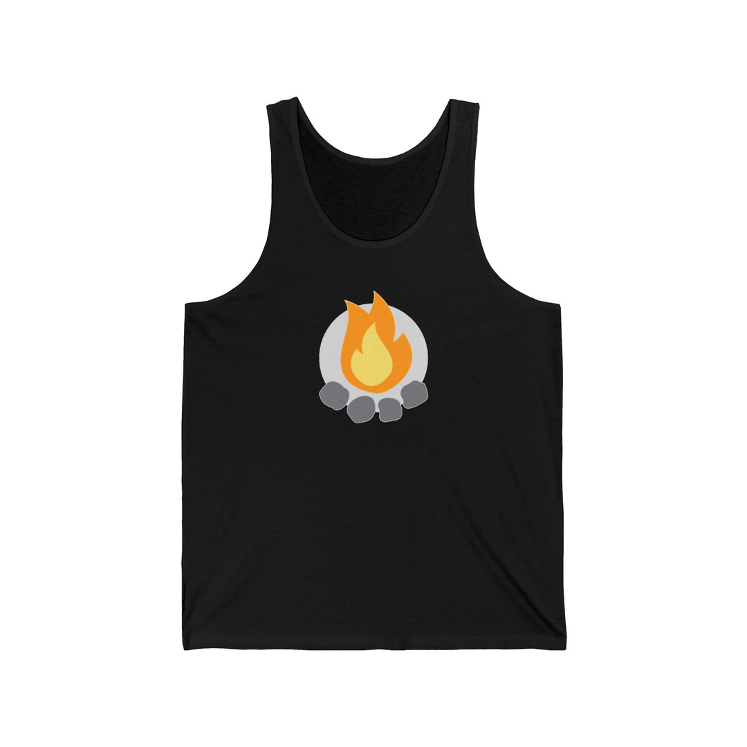 Camp Addict Badge Tank — Unisex — Icon