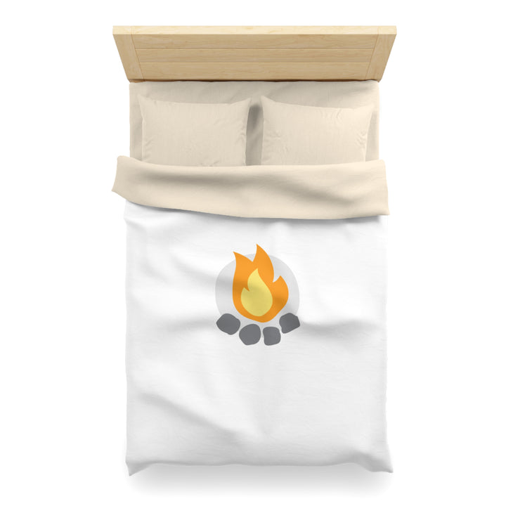 Camp Addict Duvet Cover — Icon