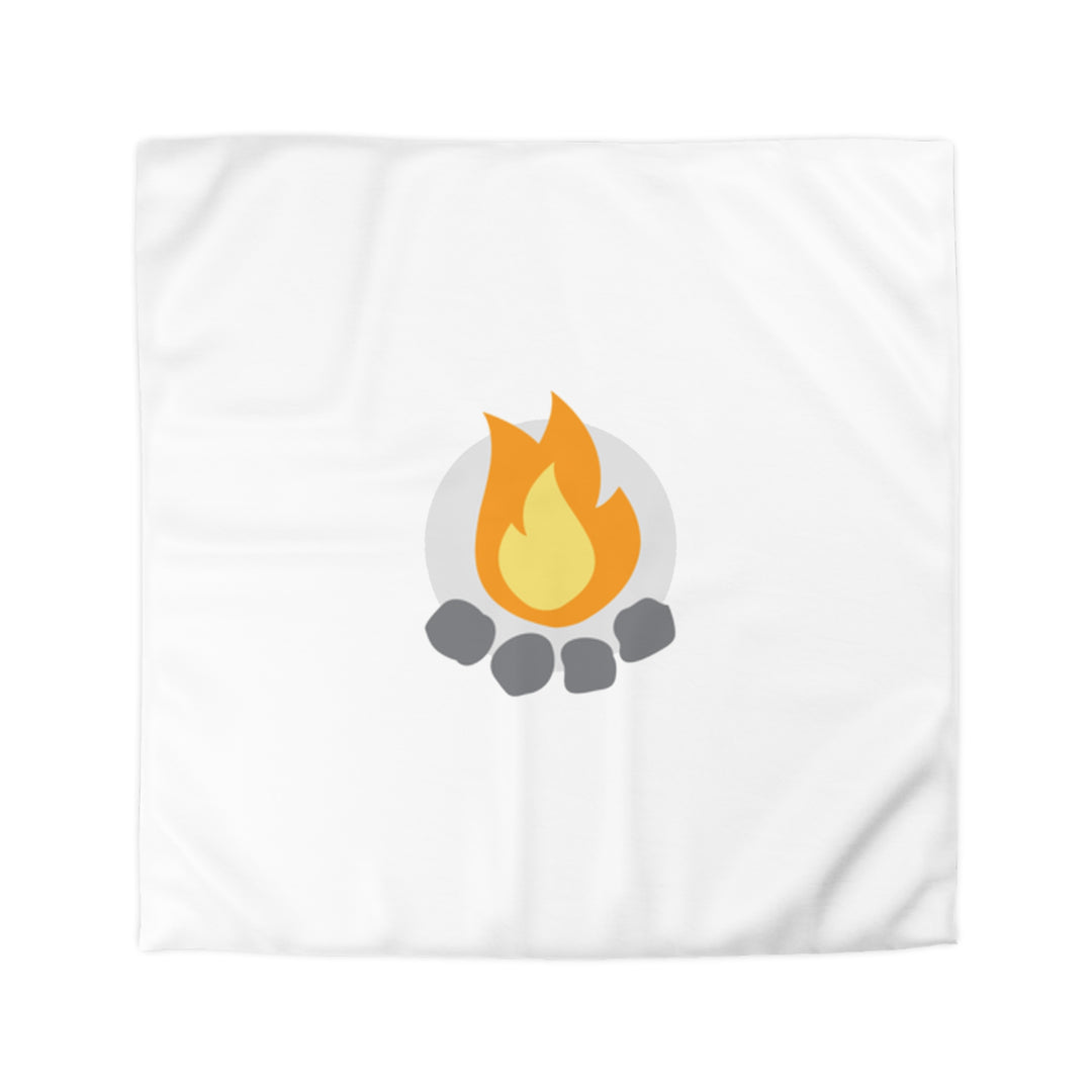 Camp Addict Duvet Cover — Icon