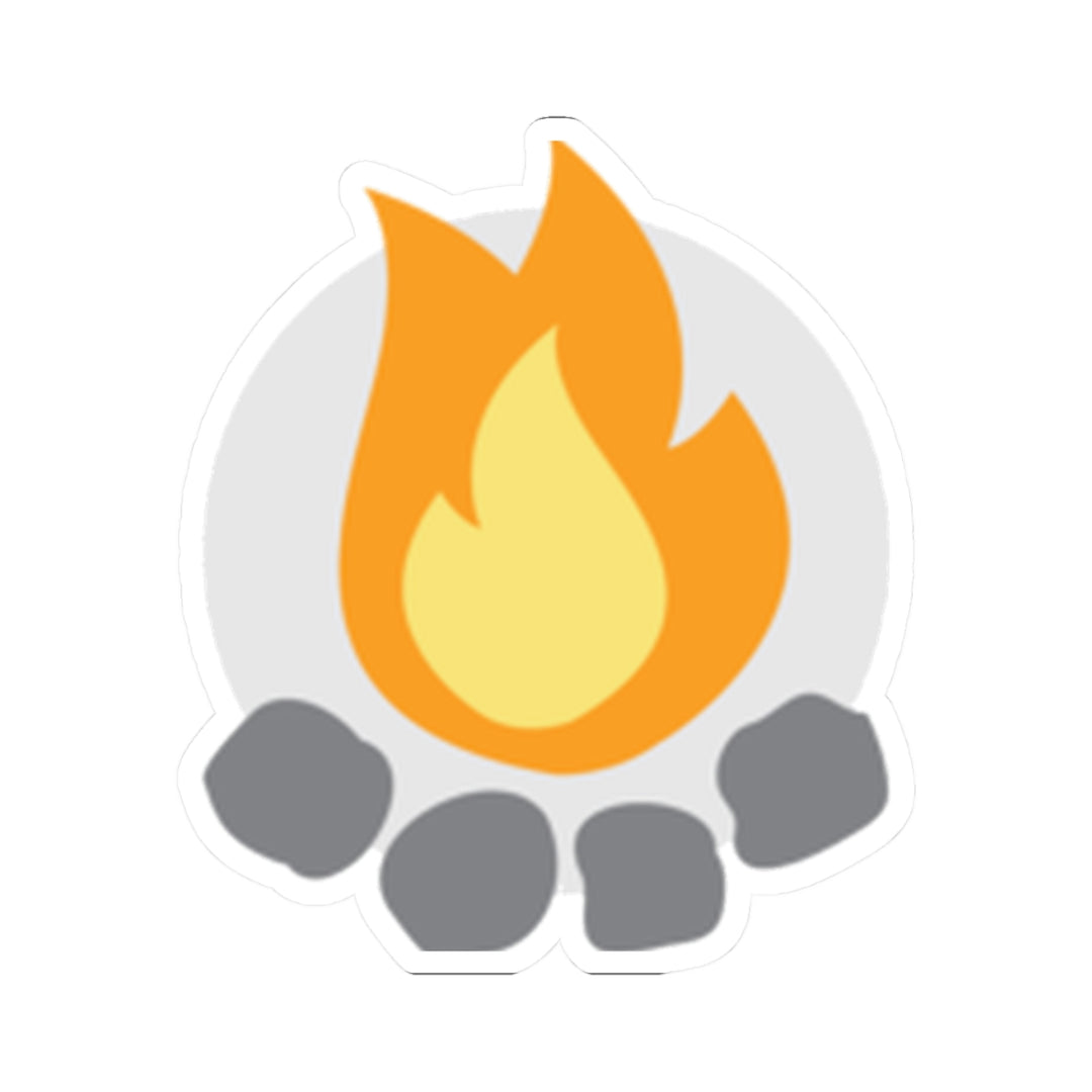 Camp Addict Sticker — Badge — Icon