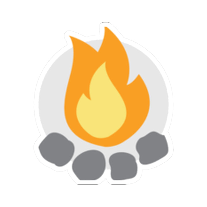 Camp Addict Sticker — Badge — Icon