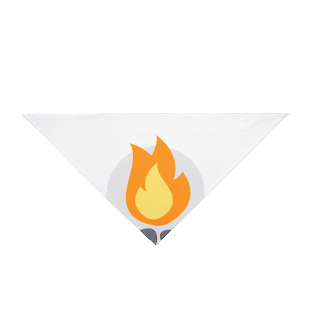 Camp Addict Pet Bandana — Icon