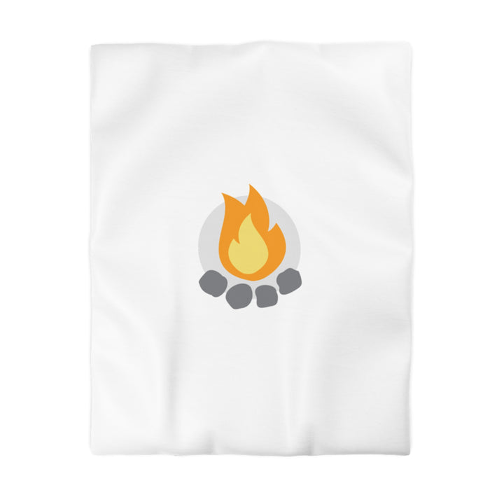 Camp Addict Duvet Cover — Icon