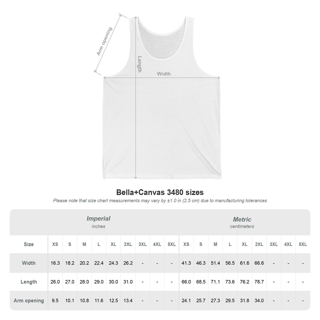 Camp Addict Badge Tank — Unisex — Icon