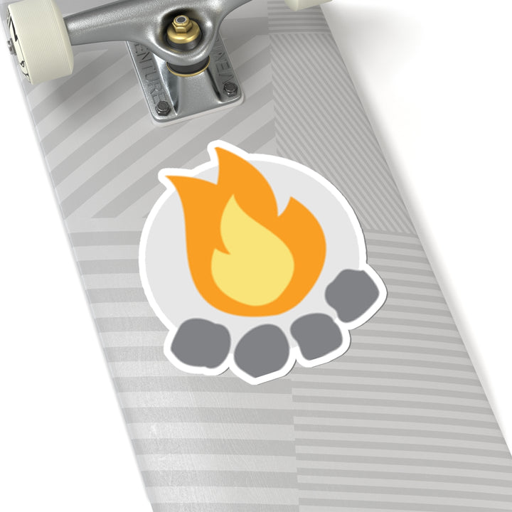 Camp Addict Sticker — Badge — Icon