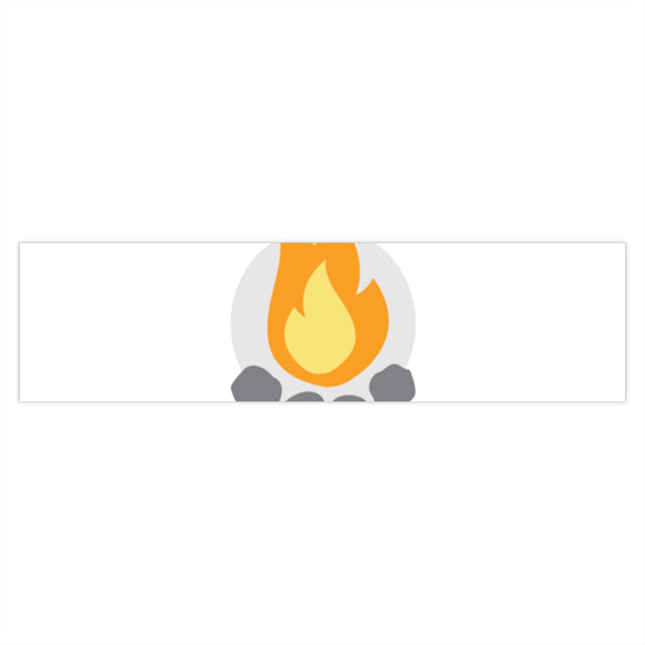 Camp Addict Bumper Sticker — Icon