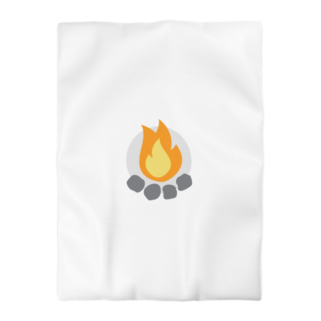 Camp Addict Duvet Cover — Icon