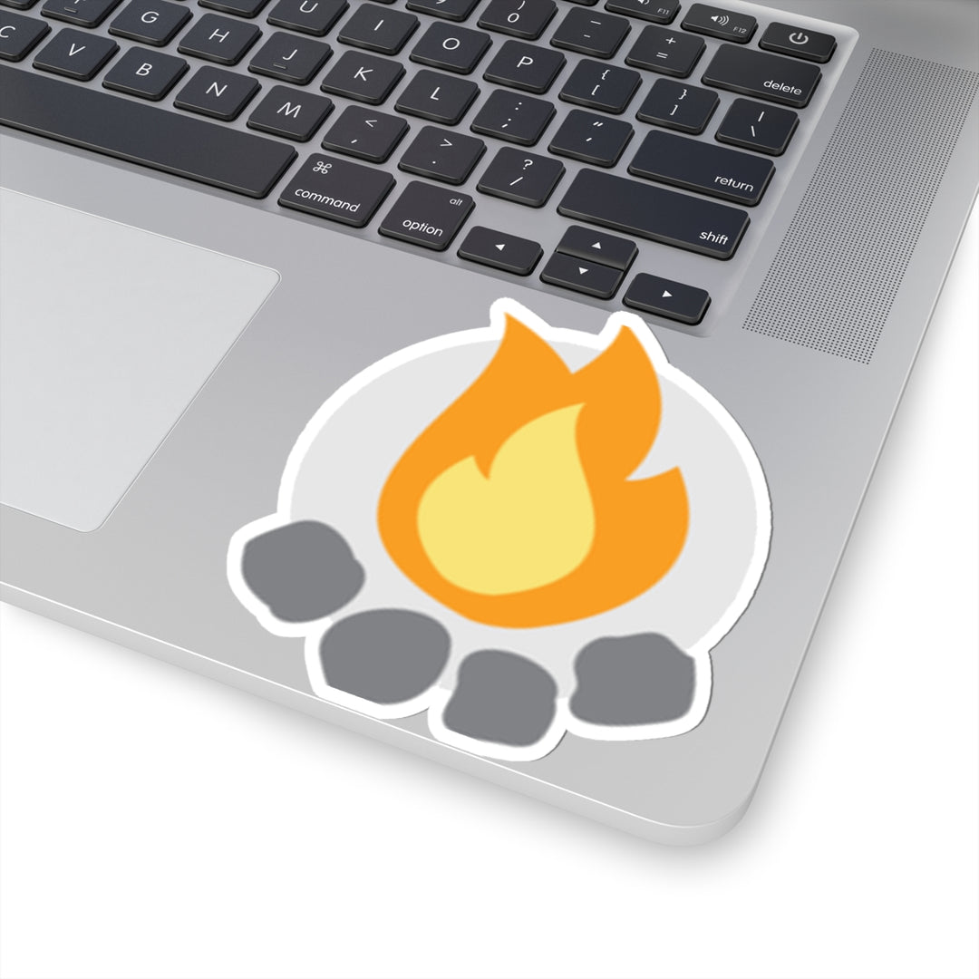 Camp Addict Sticker — Badge — Icon