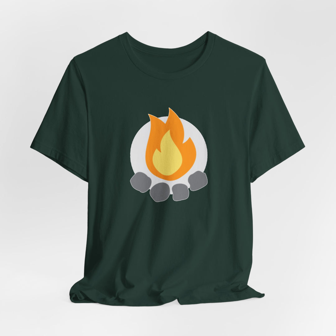 Camp Addict Wordmark Tee — Unisex — Icon
