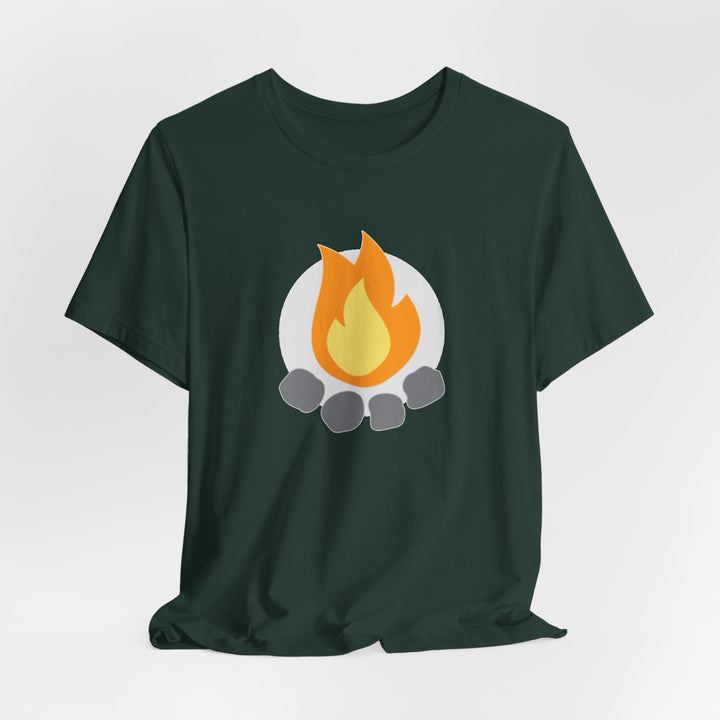 Camp Addict Wordmark Tee — Unisex — Icon