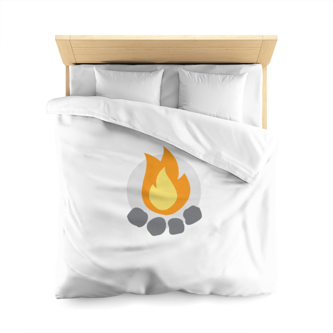 Camp Addict Duvet Cover — Icon