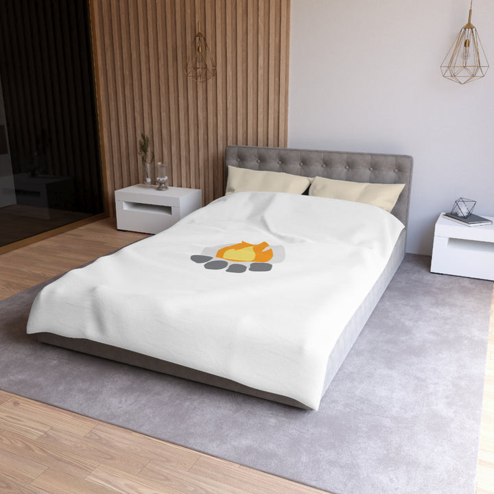 Camp Addict Duvet Cover — Icon