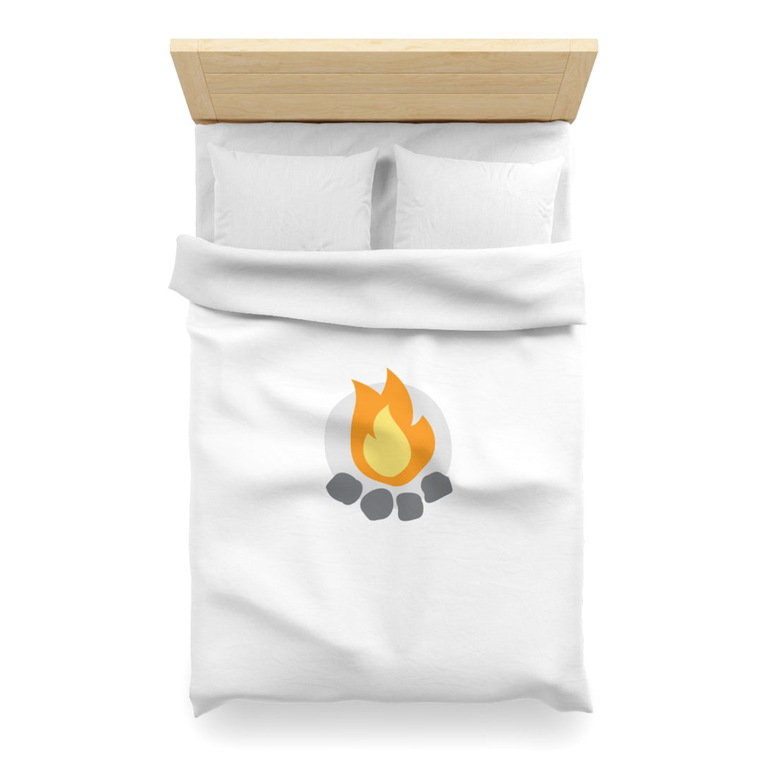 Camp Addict Duvet Cover — Icon
