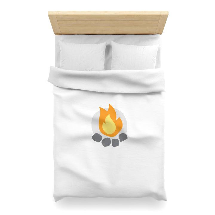 Camp Addict Duvet Cover — Icon