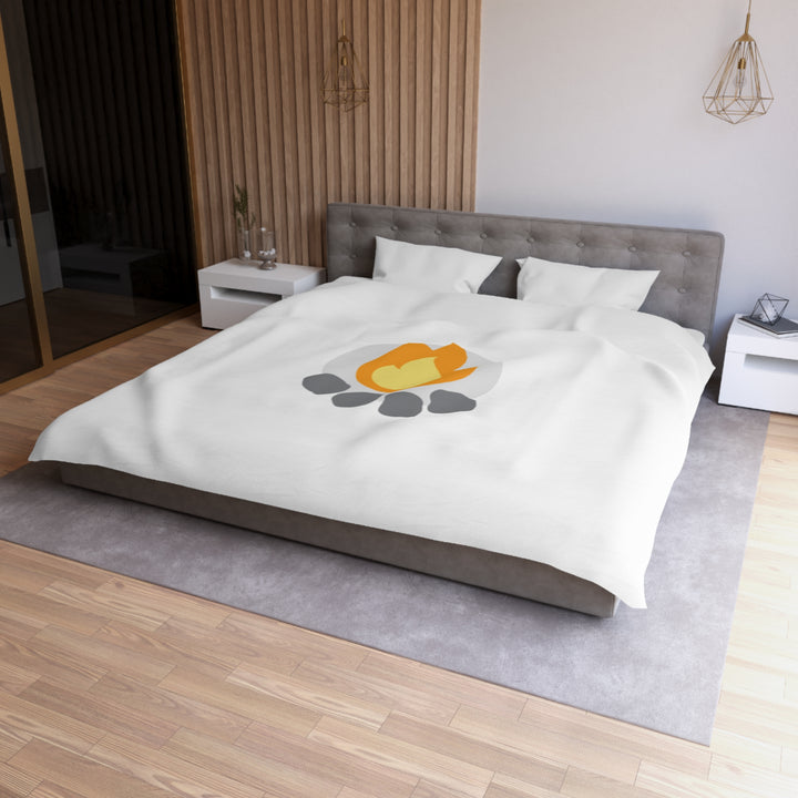 Camp Addict Duvet Cover — Icon