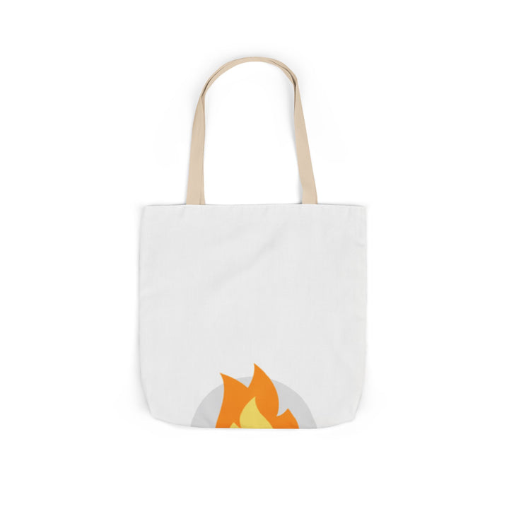 Camp Addict Canvas Tote — Icon