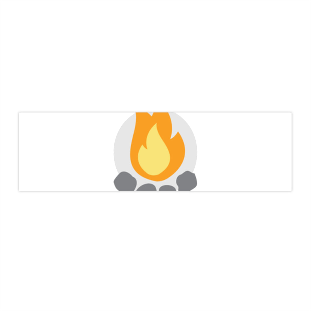 Camp Addict Bumper Sticker — Icon