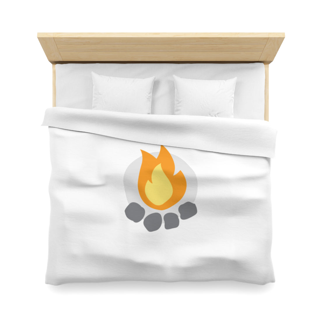 Camp Addict Duvet Cover — Icon