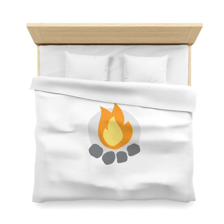 Camp Addict Duvet Cover — Icon