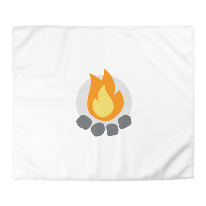 Camp Addict Duvet Cover — Icon