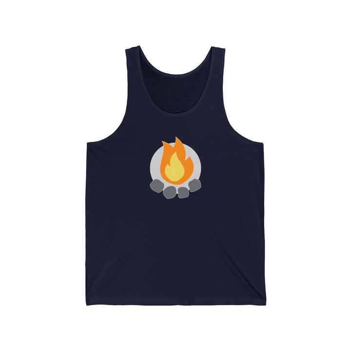 Camp Addict Badge Tank — Unisex — Icon