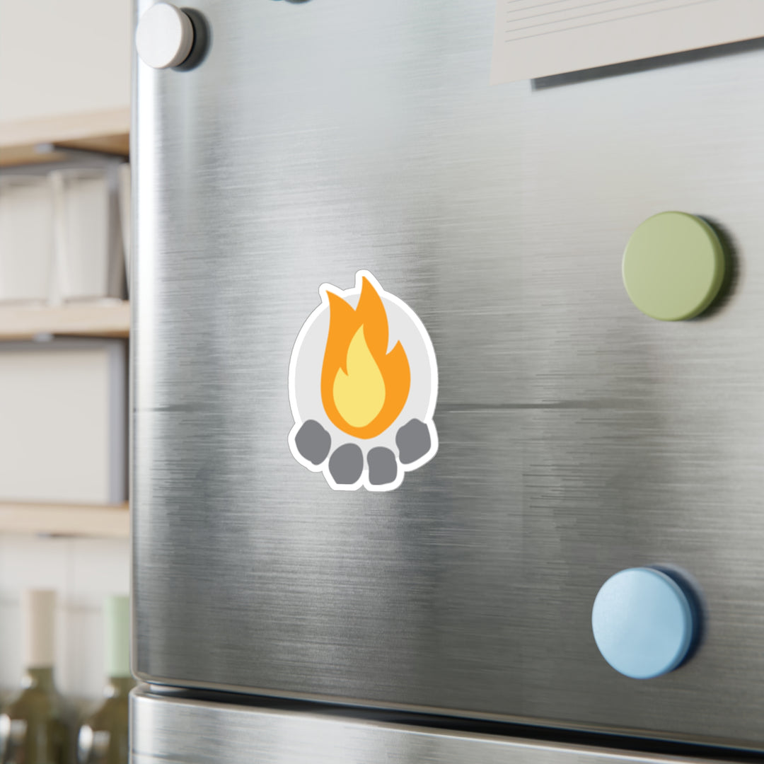 Camp Addict Window Decal — Icon