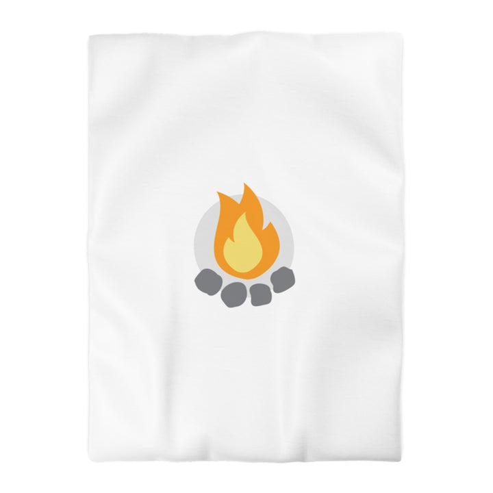 Camp Addict Duvet Cover — Icon