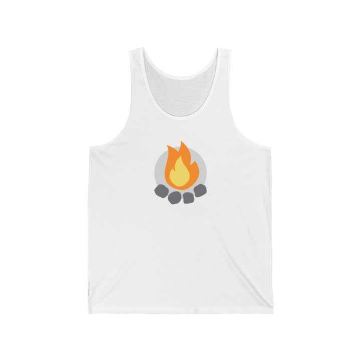 Camp Addict Badge Tank — Unisex — Icon