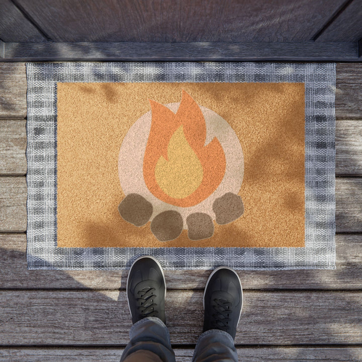 Camp Addict RV Step Rug — Icon