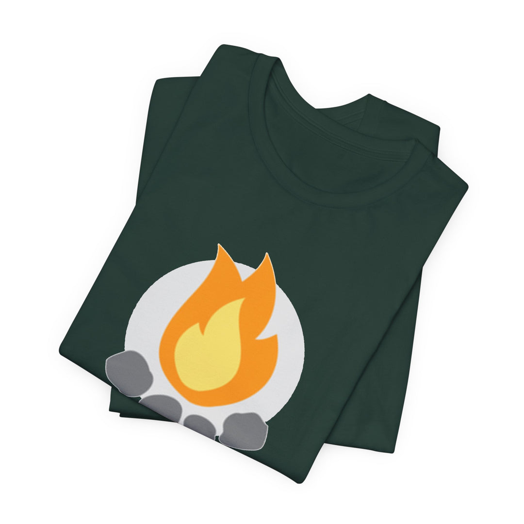 Camp Addict Wordmark Tee — Unisex — Icon