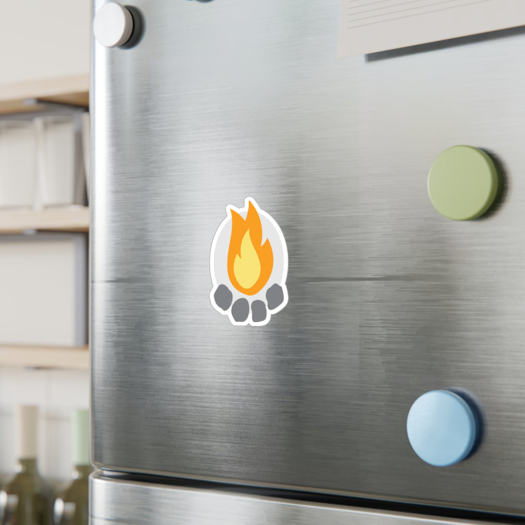Camp Addict Window Decal — Icon